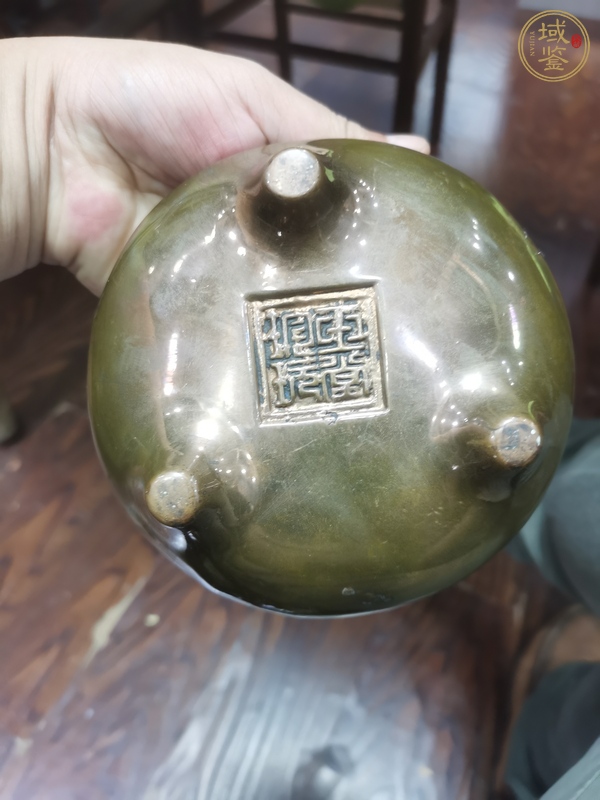 古玩銅器爐真品鑒賞圖