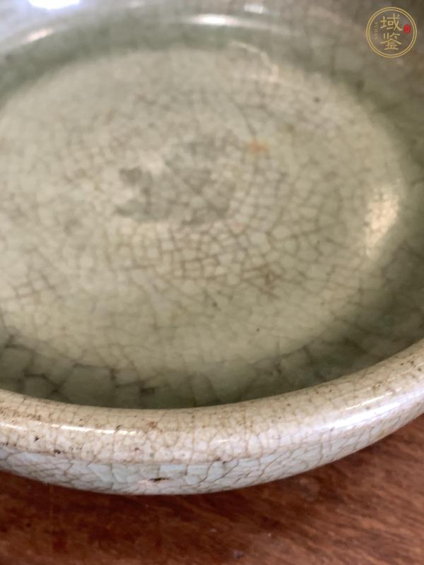 古玩陶瓷青釉洗真品鑒賞圖