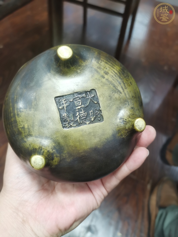 古玩銅器爐真品鑒賞圖
