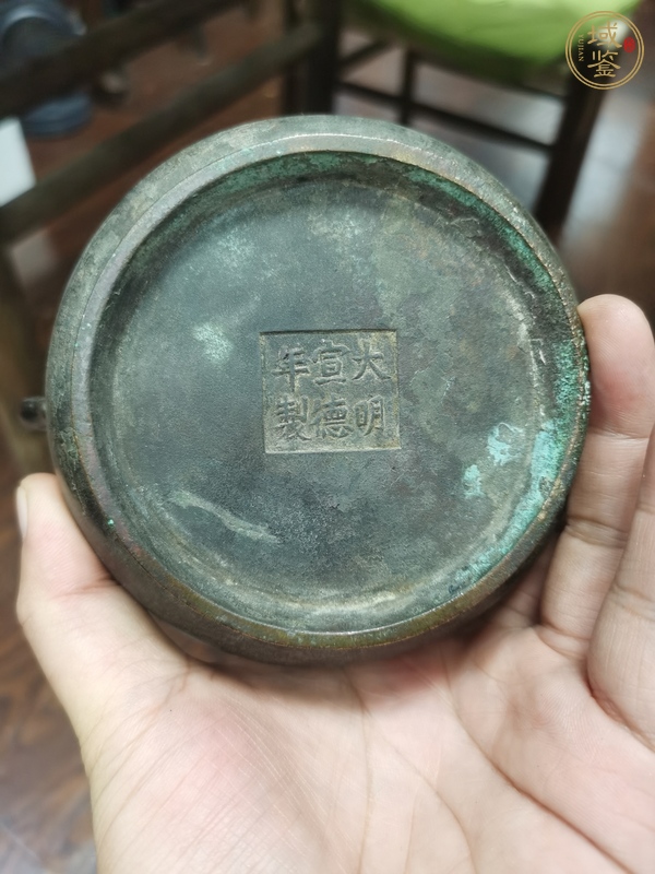 古玩銅器爐真品鑒賞圖