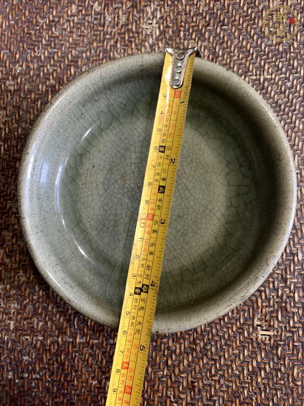 古玩陶瓷青釉洗真品鑒賞圖