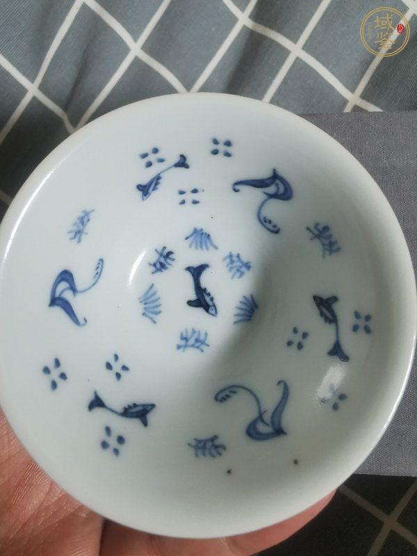 古玩陶瓷大雞圖杯真品鑒賞圖