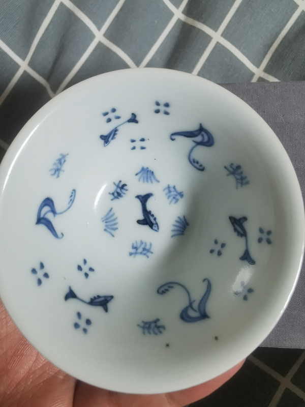 古玩陶瓷大雞圖杯拍賣，當前價格16800元