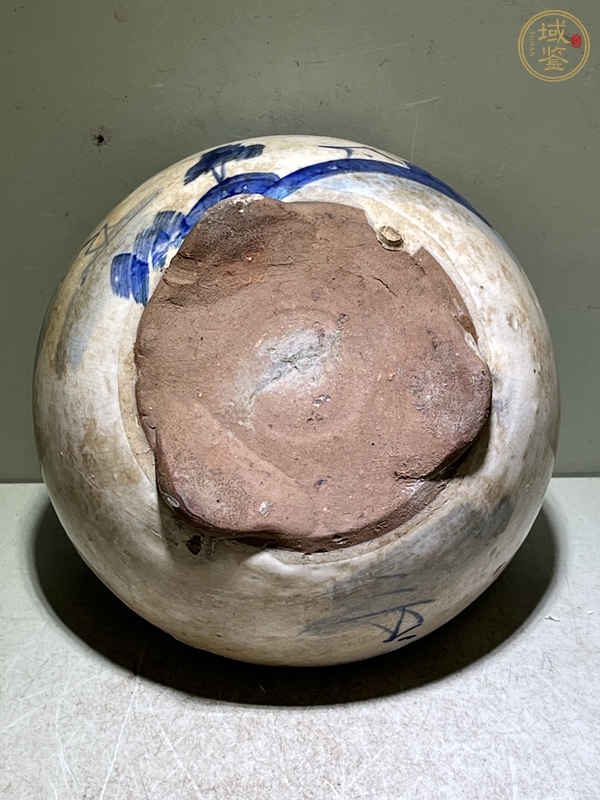 古玩陶瓷青花香爐真品鑒賞圖