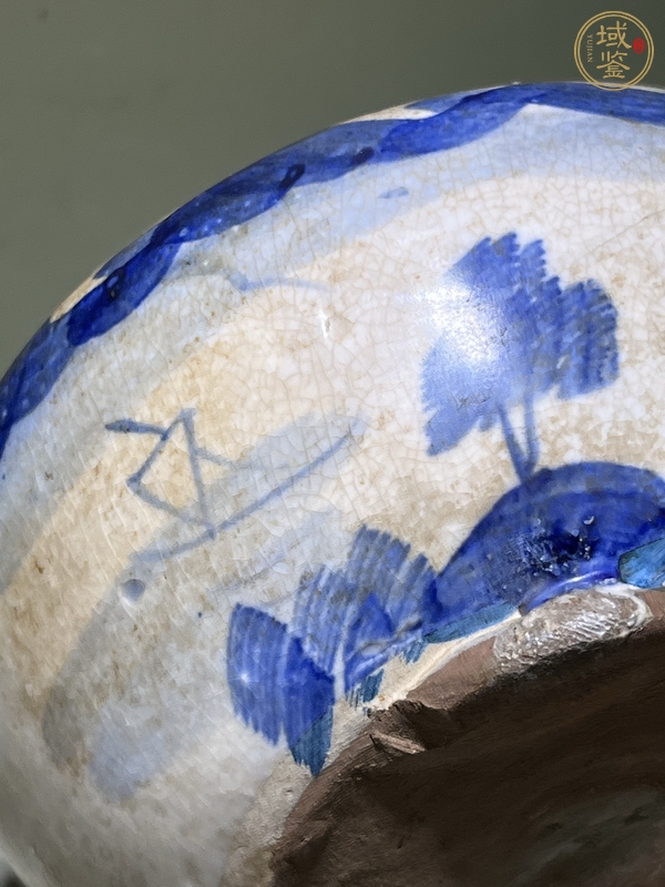 古玩陶瓷青花香爐真品鑒賞圖