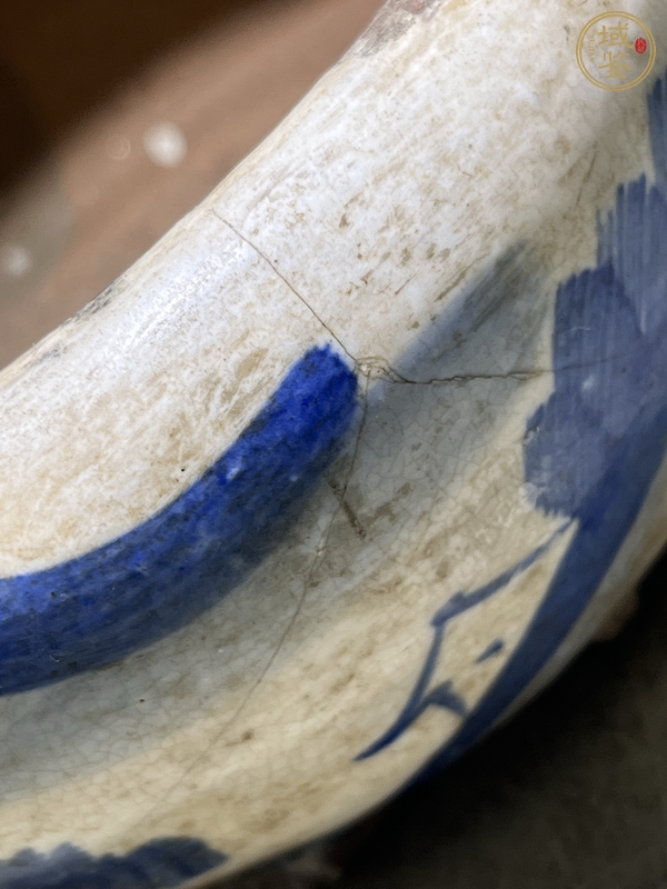 古玩陶瓷青花香爐真品鑒賞圖