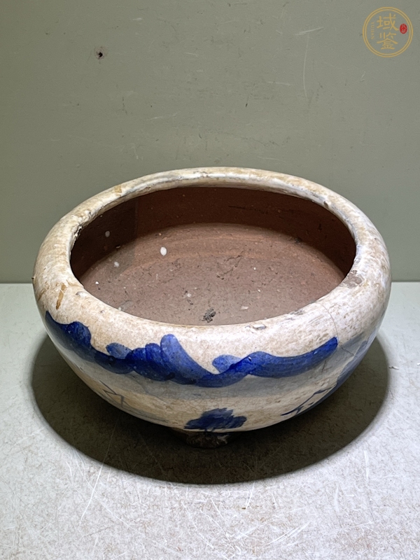古玩陶瓷青花香爐真品鑒賞圖