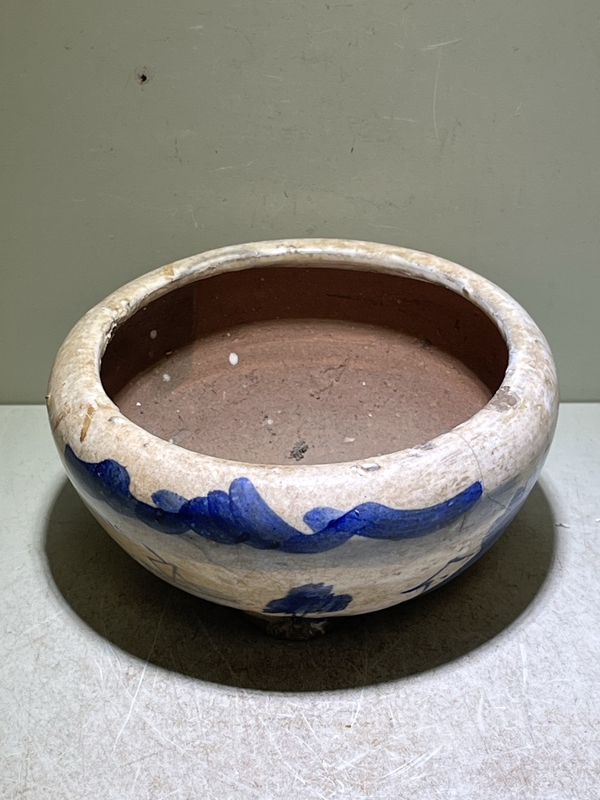 古玩陶瓷青花香爐拍賣，當前價格78元
