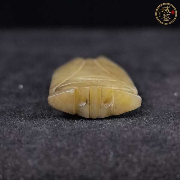 古玩仿古玉蟬真品鑒賞圖
