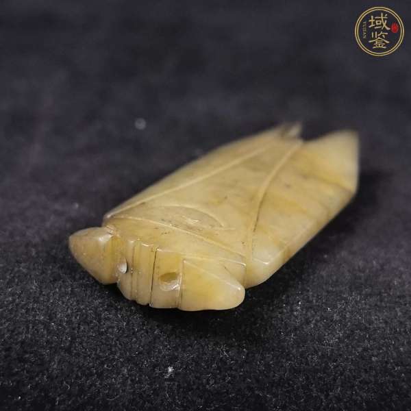 古玩玉器仿古玉蟬真品鑒賞圖