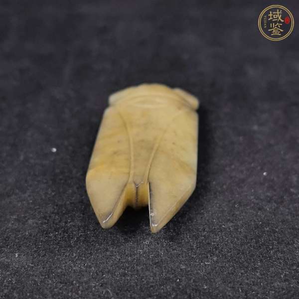 古玩玉器仿古玉蟬真品鑒賞圖