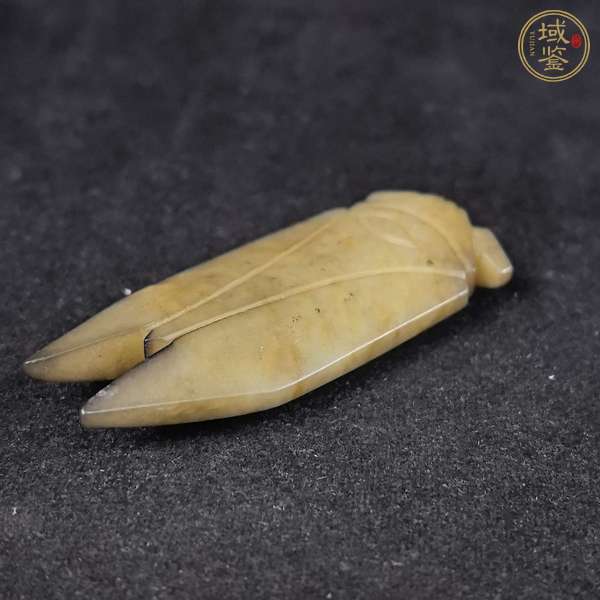 古玩玉器仿古玉蟬真品鑒賞圖