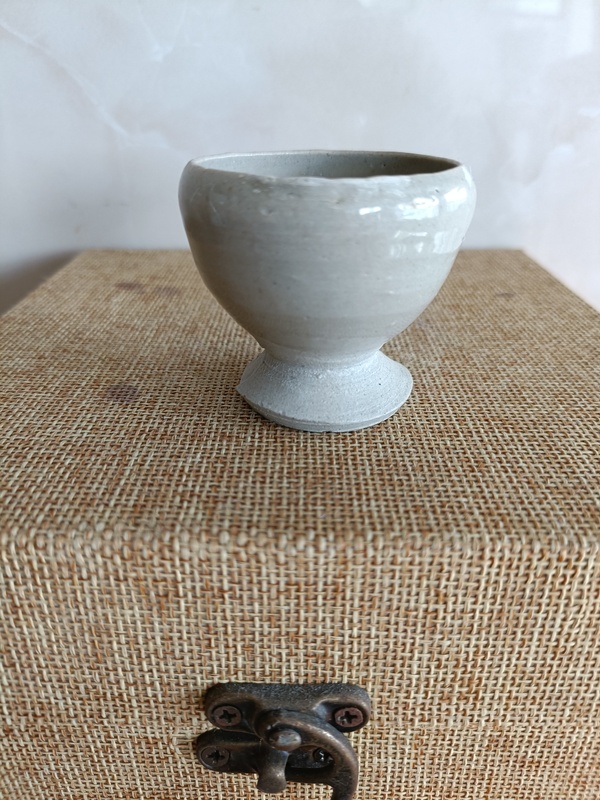 古玩轉賣宋代晚期青白釉高足杯拍賣，當前價格6680元