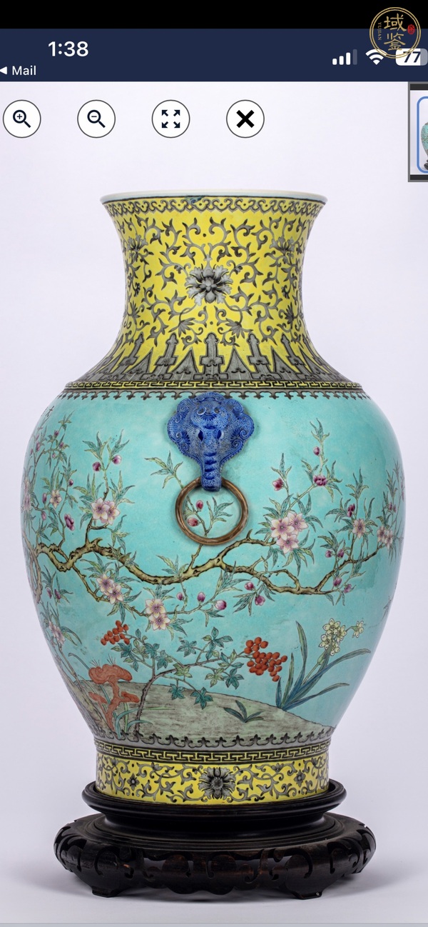 古玩陶瓷雙鋪首尊真品鑒賞圖