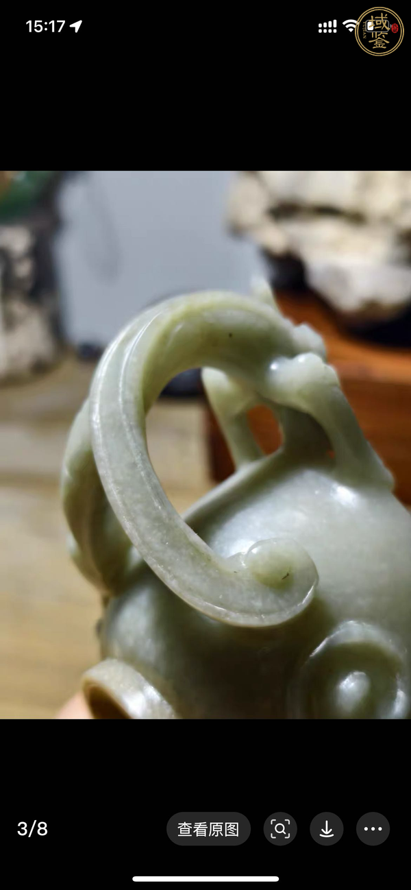古玩玉器玉杯真品鑒賞圖