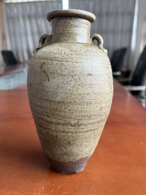 古玩轉賣北宋越窯青瓷雙系罐拍賣，當前價格200元