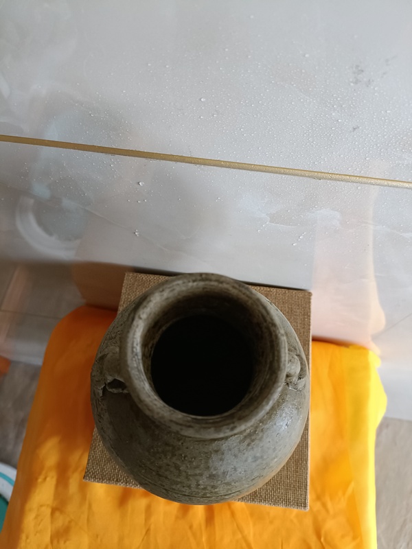 古玩陶瓷北宋越窯青瓷雙系罐拍賣，當前價格598元