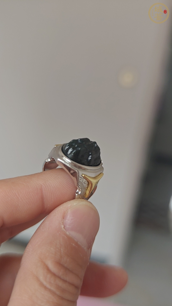 古玩玉器戒指真品鑒賞圖