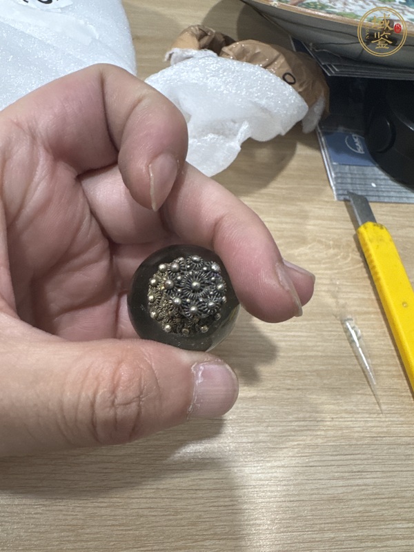 古玩帽頂真品鑒賞圖