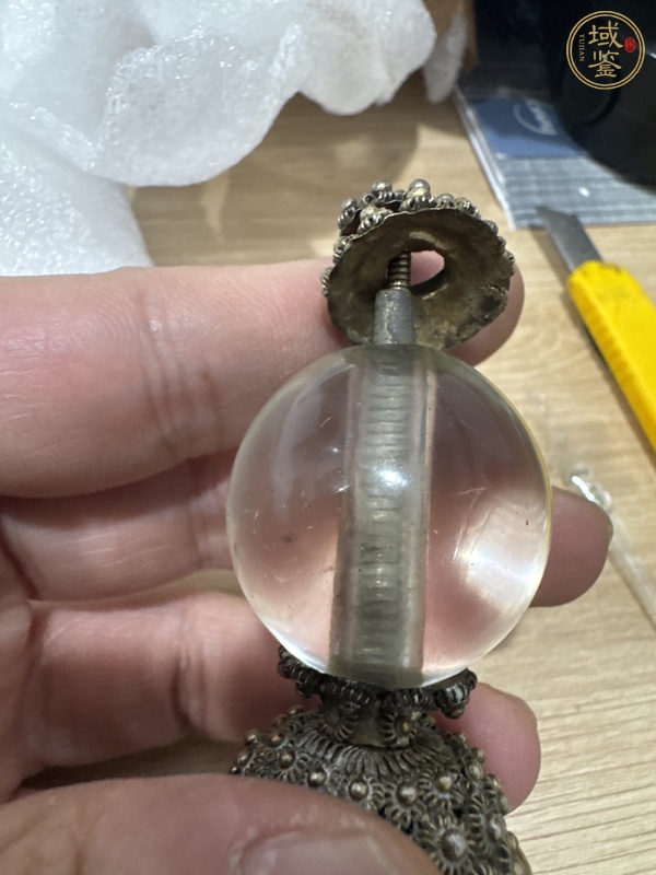 古玩雜項帽頂真品鑒賞圖