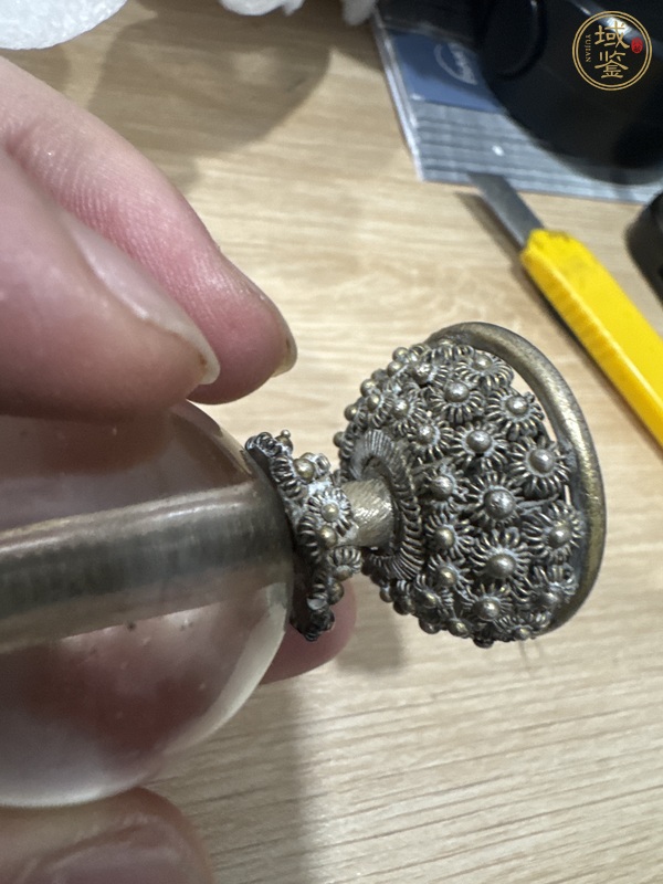 古玩雜項帽頂真品鑒賞圖