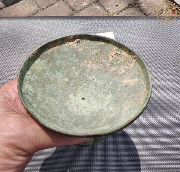 古玩銅器銅燈真品鑒賞圖