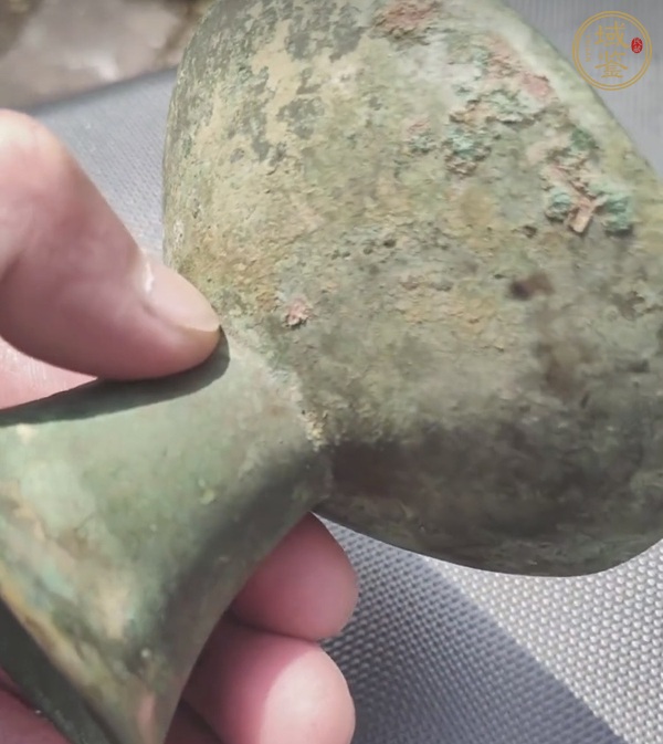 古玩銅器銅燈真品鑒賞圖