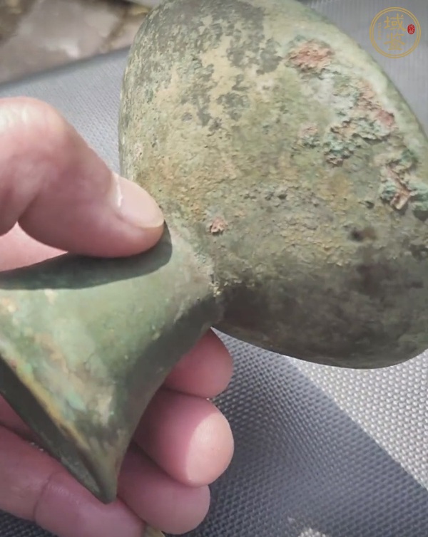 古玩銅器銅燈真品鑒賞圖