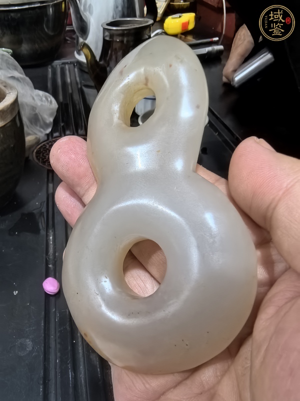 古玩玉器做舊仿古“雙聯(lián)玉璧”真品鑒賞圖