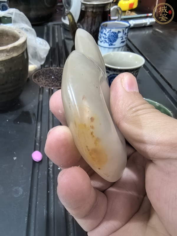 古玩玉器做舊仿古“雙聯(lián)玉璧”真品鑒賞圖