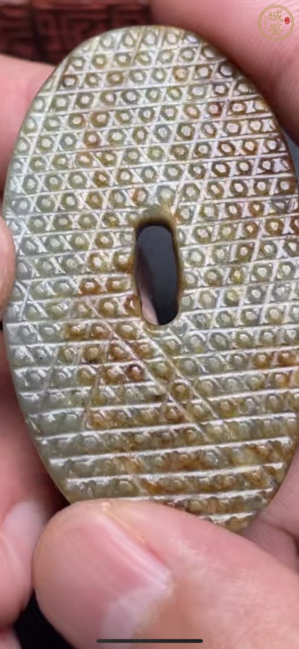 古玩玉器玉璧真品鑒賞圖