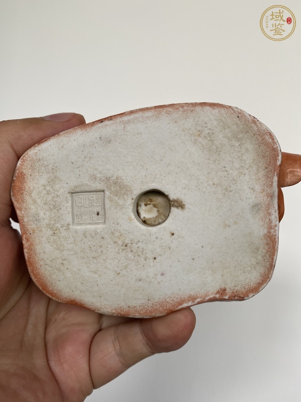 古玩陶瓷東方朔塑像真品鑒賞圖