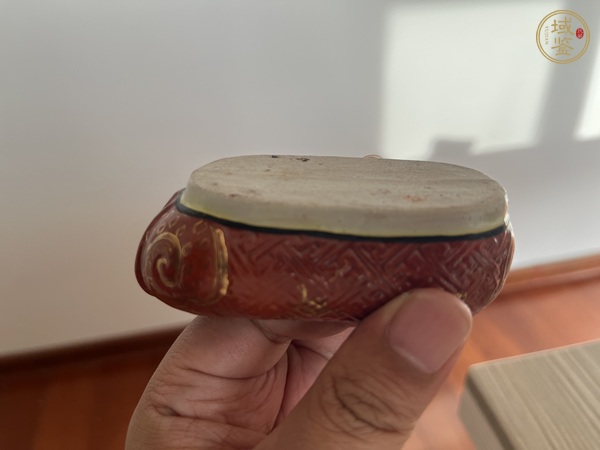古玩陶瓷粉彩鞋真品鑒賞圖