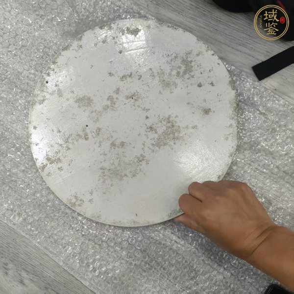 古玩陶瓷粉彩瓷板真品鑒賞圖