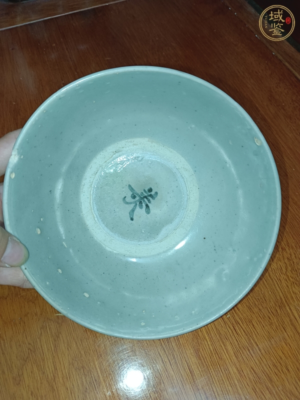 古玩陶瓷德化青花龍紋碗真品鑒賞圖