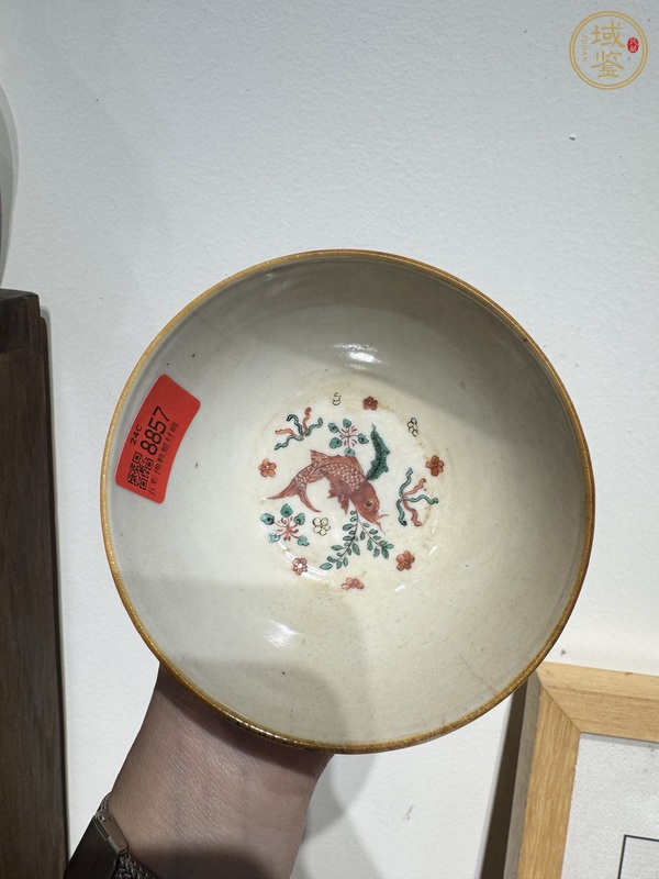 古玩陶瓷五彩人物故事碗真品鑒賞圖
