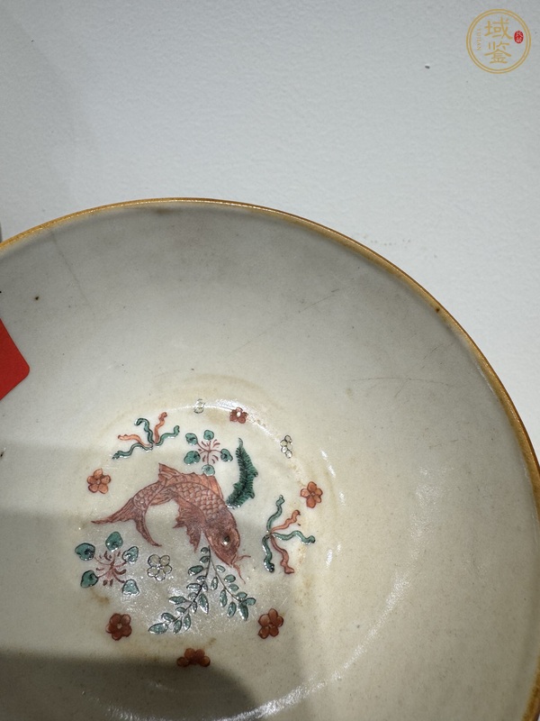 古玩陶瓷五彩人物故事碗真品鑒賞圖