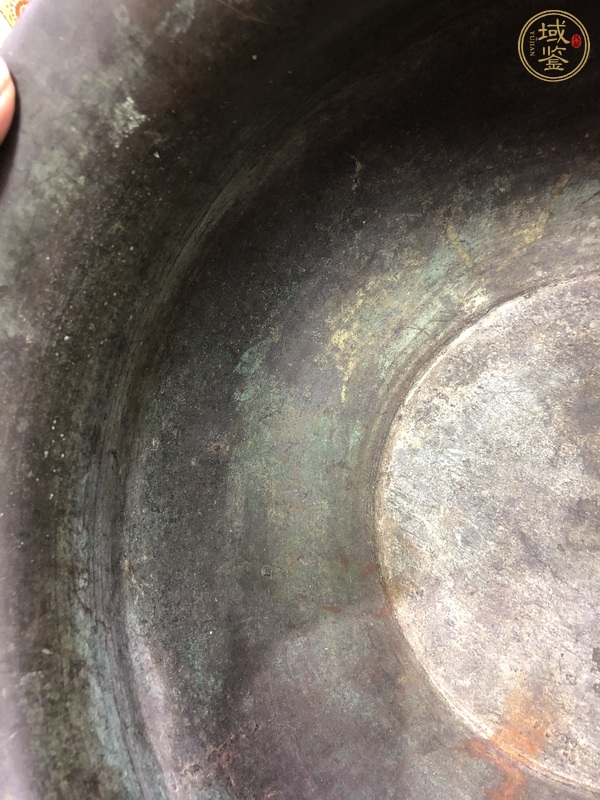 古玩銅器清末民初·銅胎掐絲琺瑯彩獸面紋大香爐 真品鑒賞圖