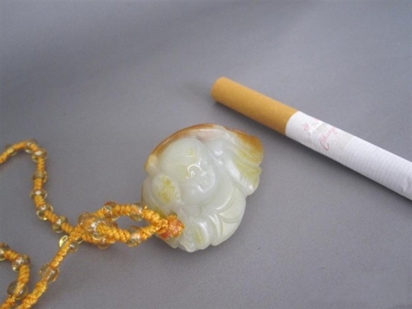 古玩玉器和田玉童子掛件拍賣，當(dāng)前價格2288元