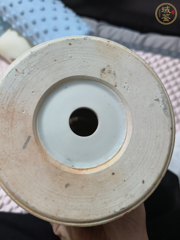 古玩陶瓷五彩龍紋帽筒真品鑒賞圖