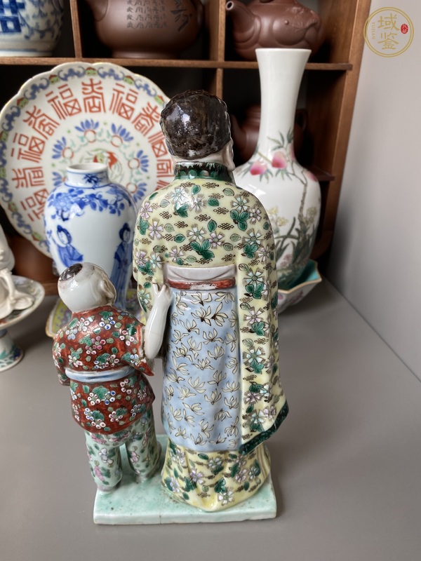 古玩陶瓷人物塑像真品鑒賞圖