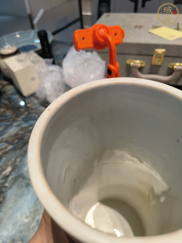 古玩陶瓷龍紋帽筒真品鑒賞圖