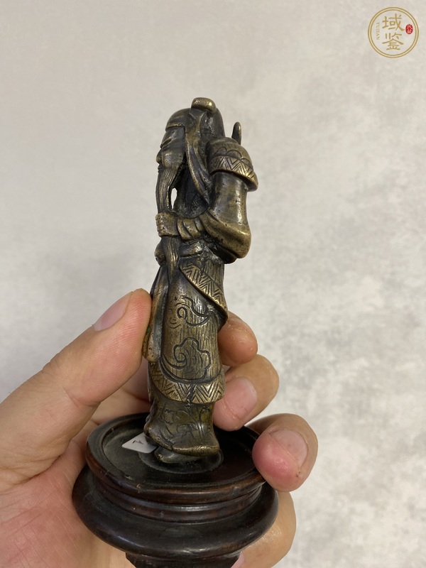 古玩銅器關(guān)公像真品鑒賞圖