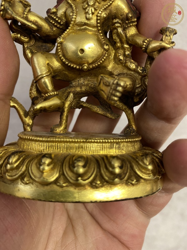 古玩銅器造像真品鑒賞圖