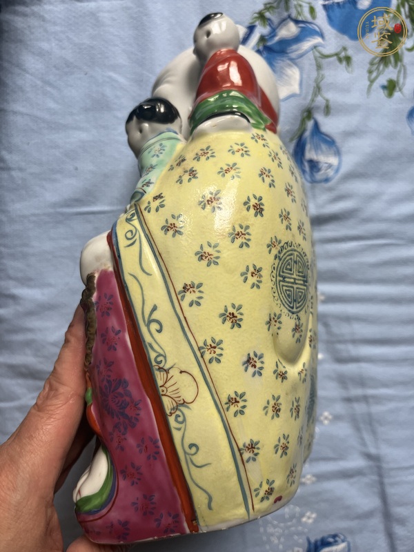 古玩陶瓷彌勒佛真品鑒賞圖