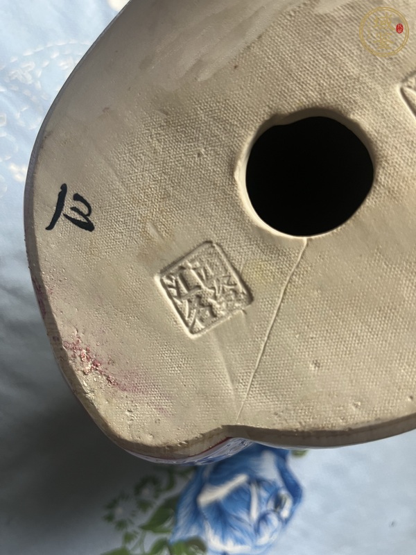 古玩陶瓷彌勒佛真品鑒賞圖