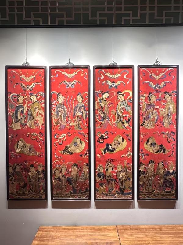 古玩轉(zhuǎn)賣刺繡拍賣，當(dāng)前價(jià)格0元