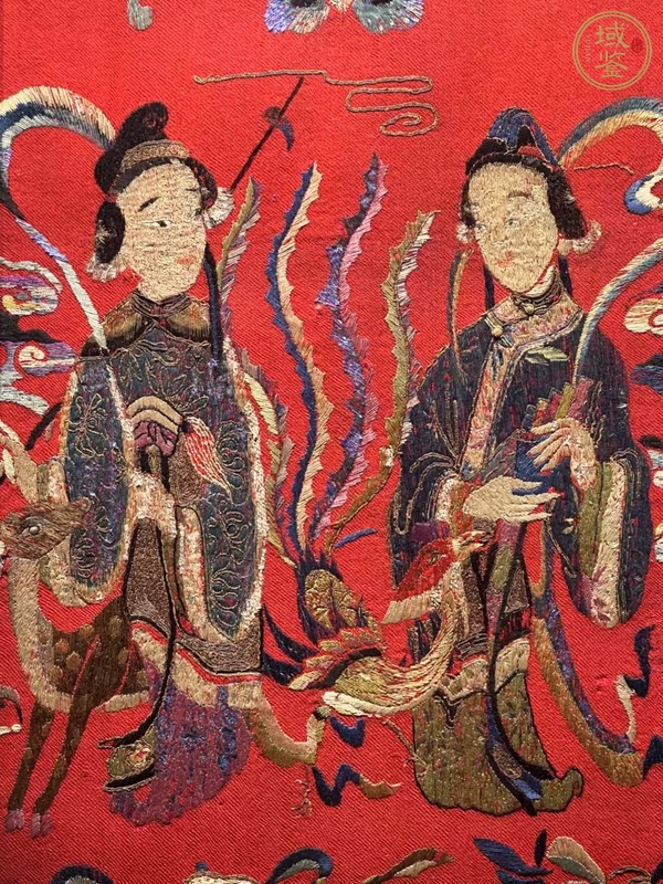 古玩雜項(xiàng)刺繡真品鑒賞圖