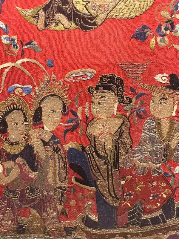 古玩雜項(xiàng)刺繡真品鑒賞圖