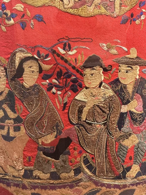 古玩雜項刺繡拍賣，當(dāng)前價格27000元